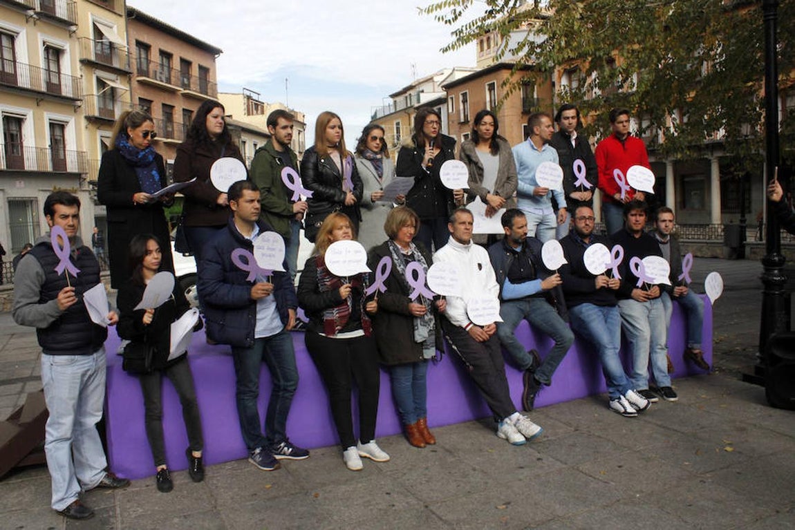 Acto contra la violencia de Género. Toledo. 