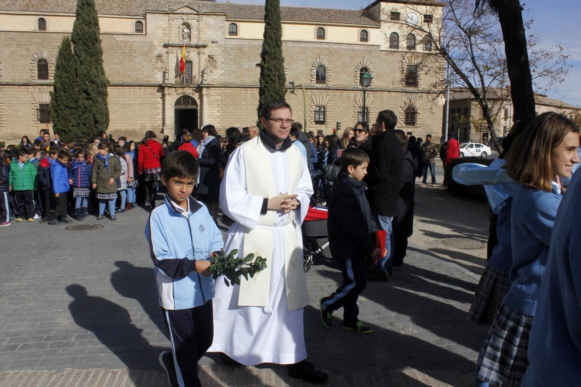 El colegio Tavera de Toledo, de procesión