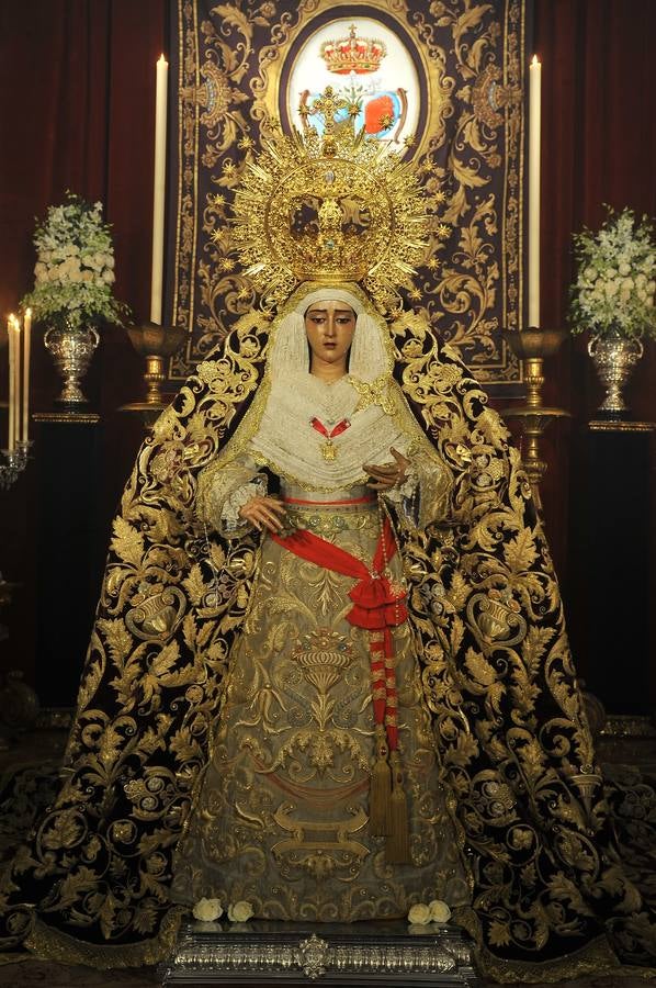 Galería del besamanos de la Virgen de la Caridad