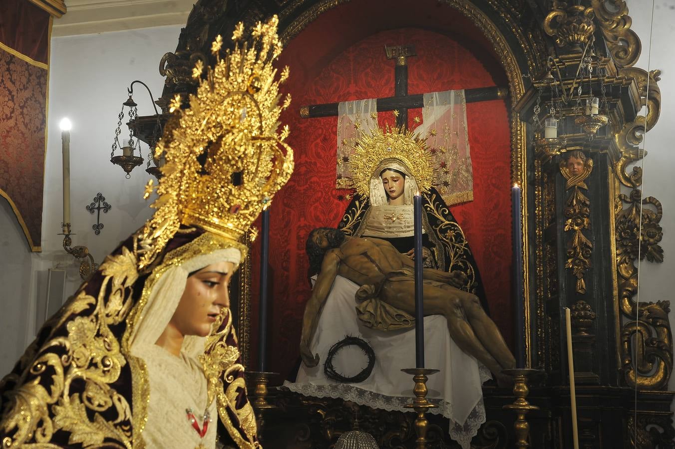 Galería del besamanos de la Virgen de la Caridad