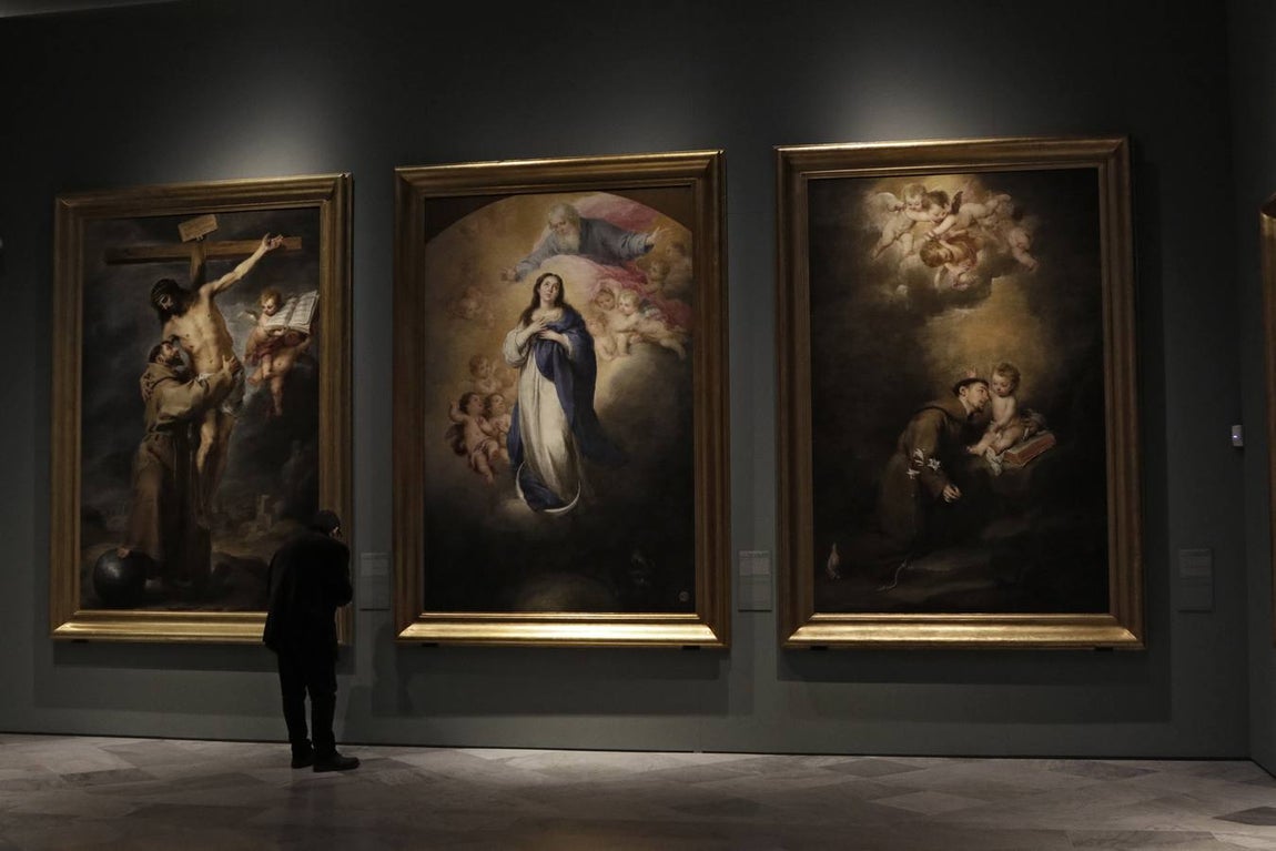 «Murillo y los Capuchinos de Sevilla», en imágenes