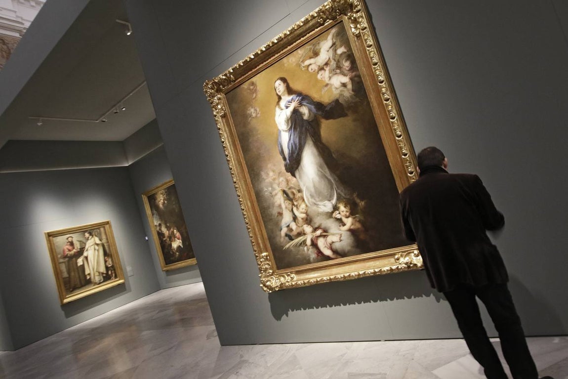 «Murillo y los Capuchinos de Sevilla», en imágenes