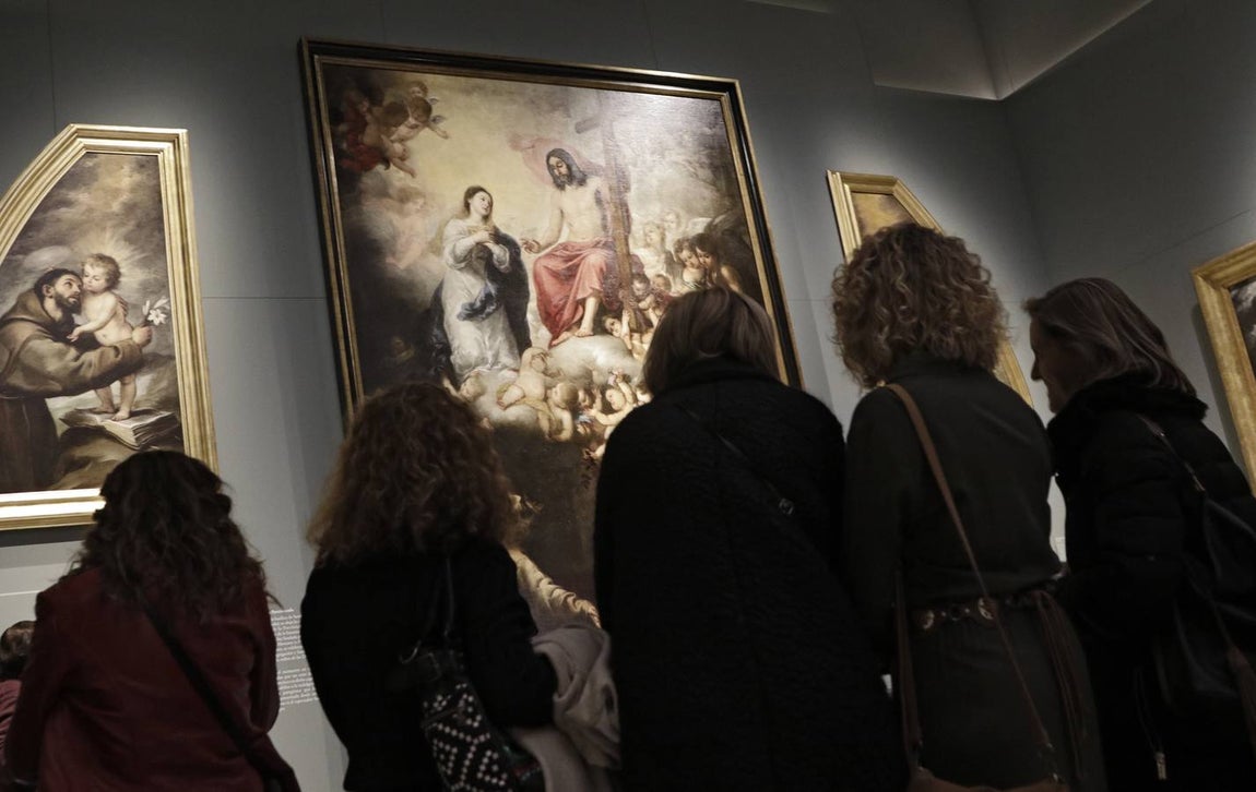 «Murillo y los Capuchinos de Sevilla», en imágenes