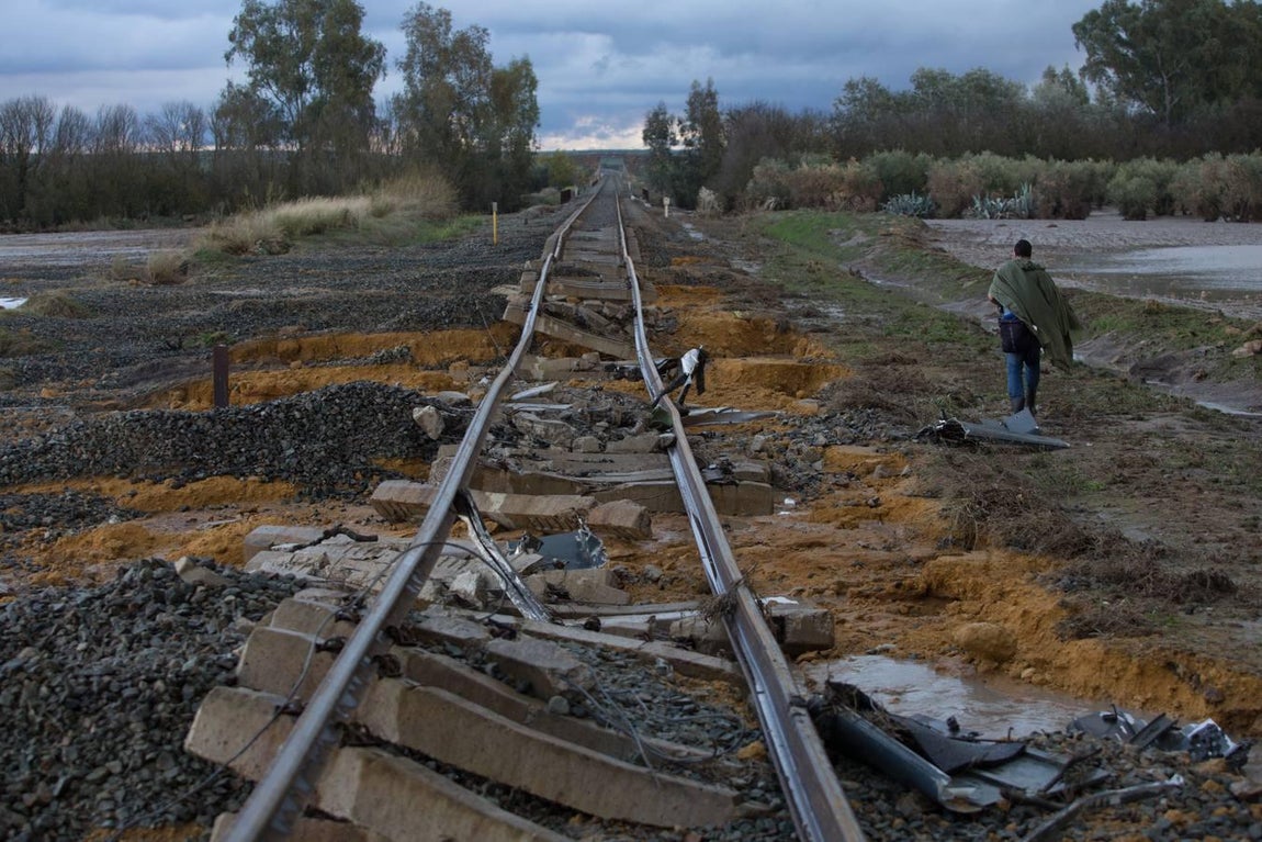 El accidente del tren Málaga-Sevilla en Arahal, en imágenes