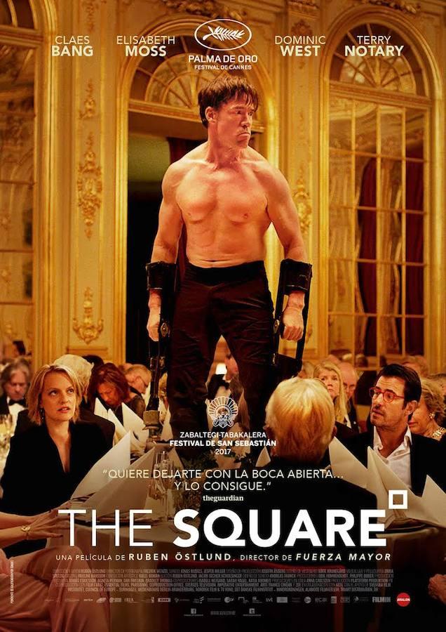 Finalista: Mejor película en lengua extranjera. Dirigida por Ruben Östlund con Claes Bang, Elisabeth Moss, Dominic West, Terry Notary...