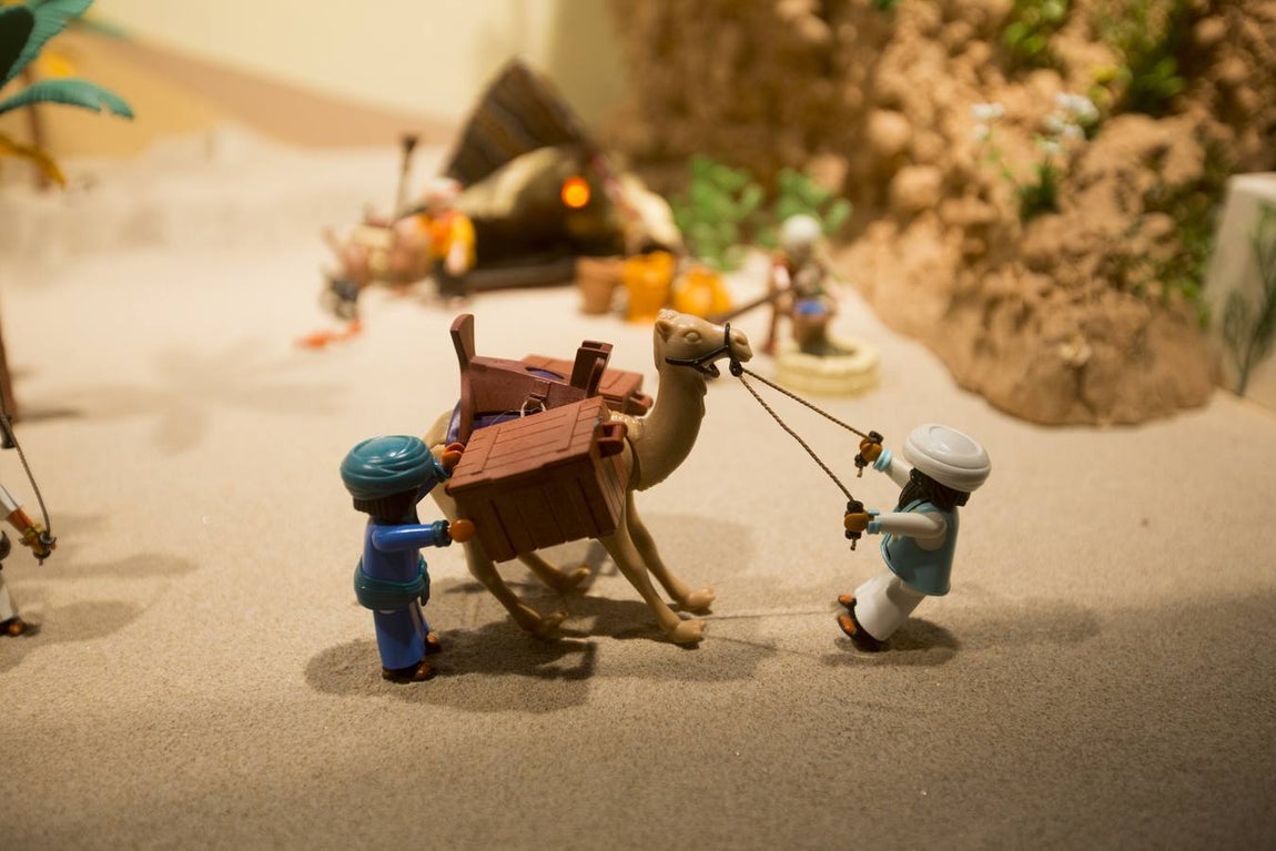 Fotos: Así es el Belén de Playmobil de El Puerto