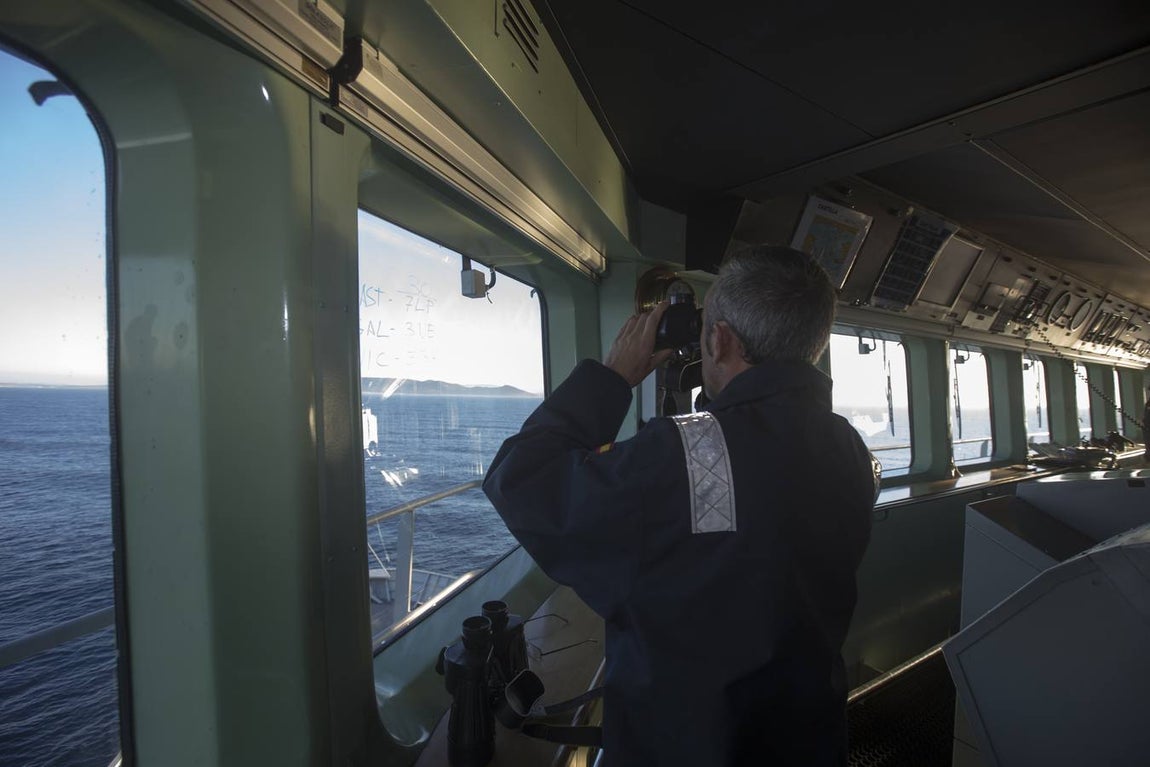 Dentro del ejercicio Marfibex de la Armada Española (I)