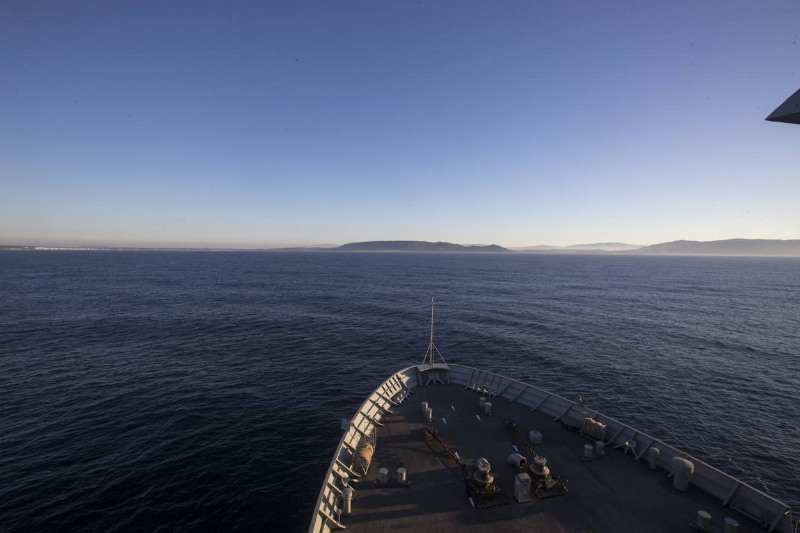 Dentro del ejercicio Marfibex de la Armada Española (I)