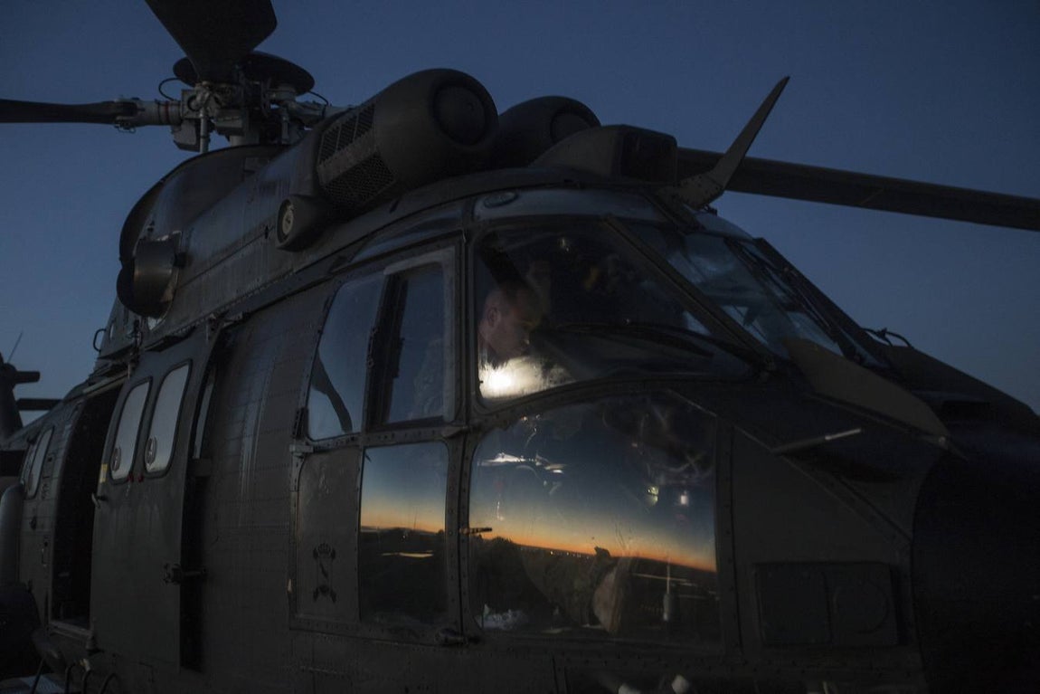Dentro del ejercicio Marfibex de la Armada Española (I)