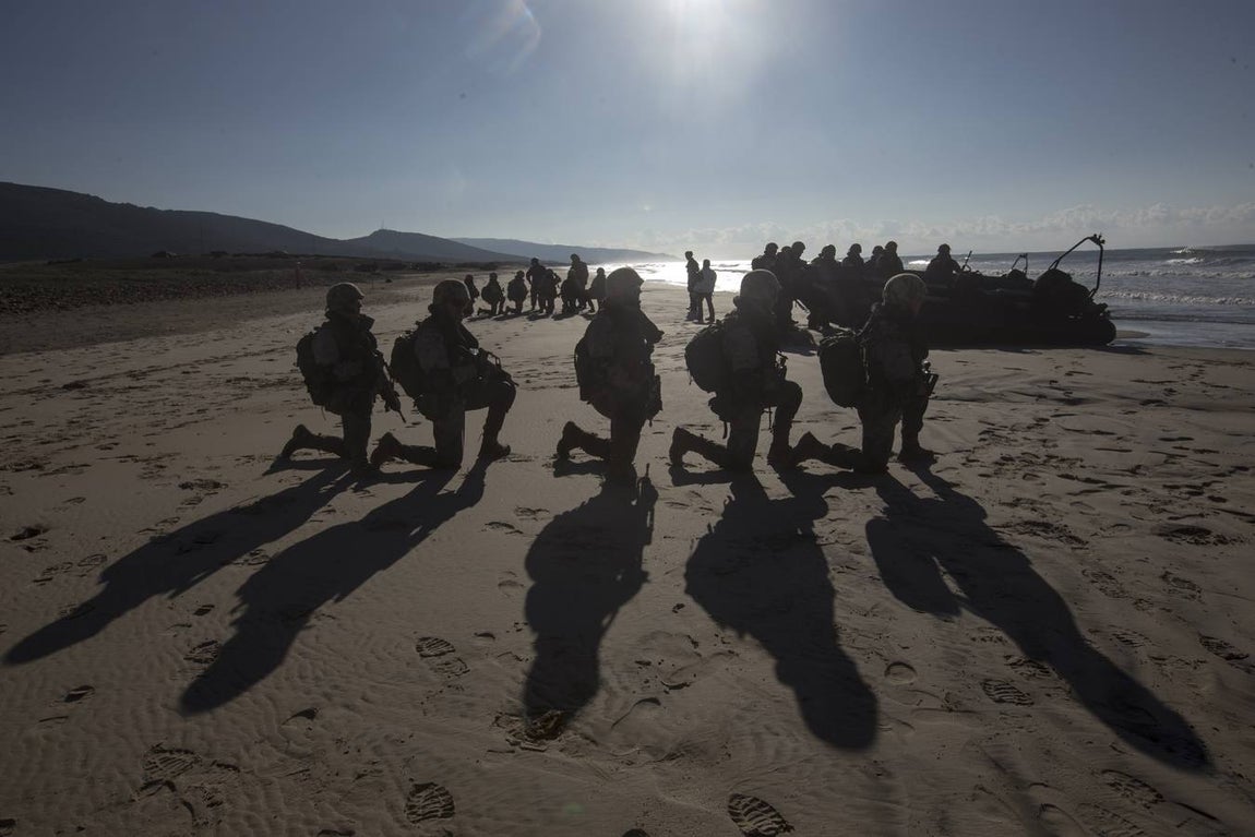 Dentro del ejercicio Marfibex de la Armada Española (II)