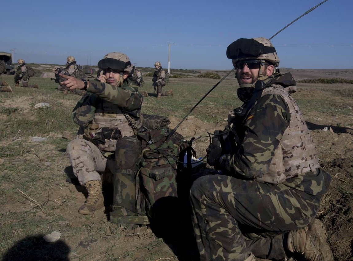 Dentro del ejercicio Marfibex de la Armada Española (II)