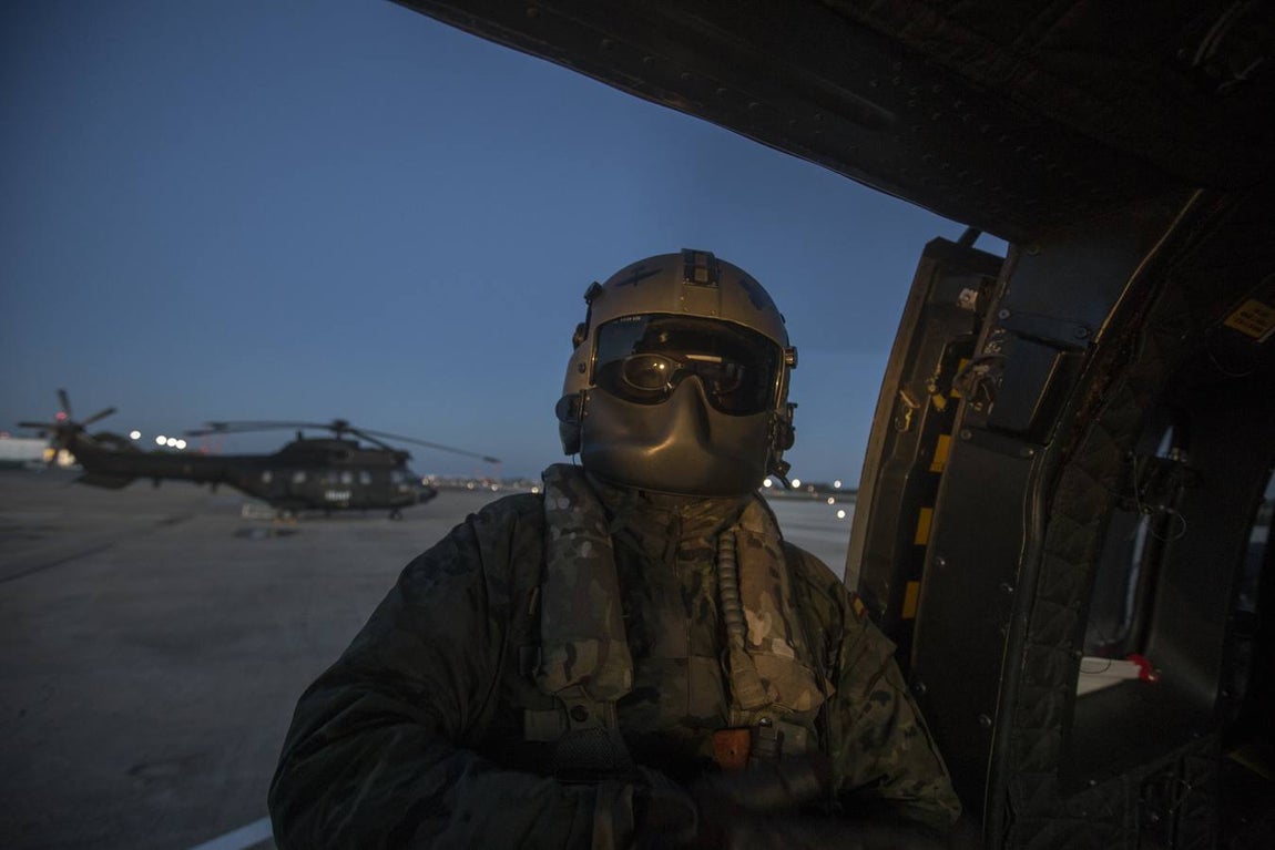 Dentro del ejercicio Marfibex de la Armada Española (I)