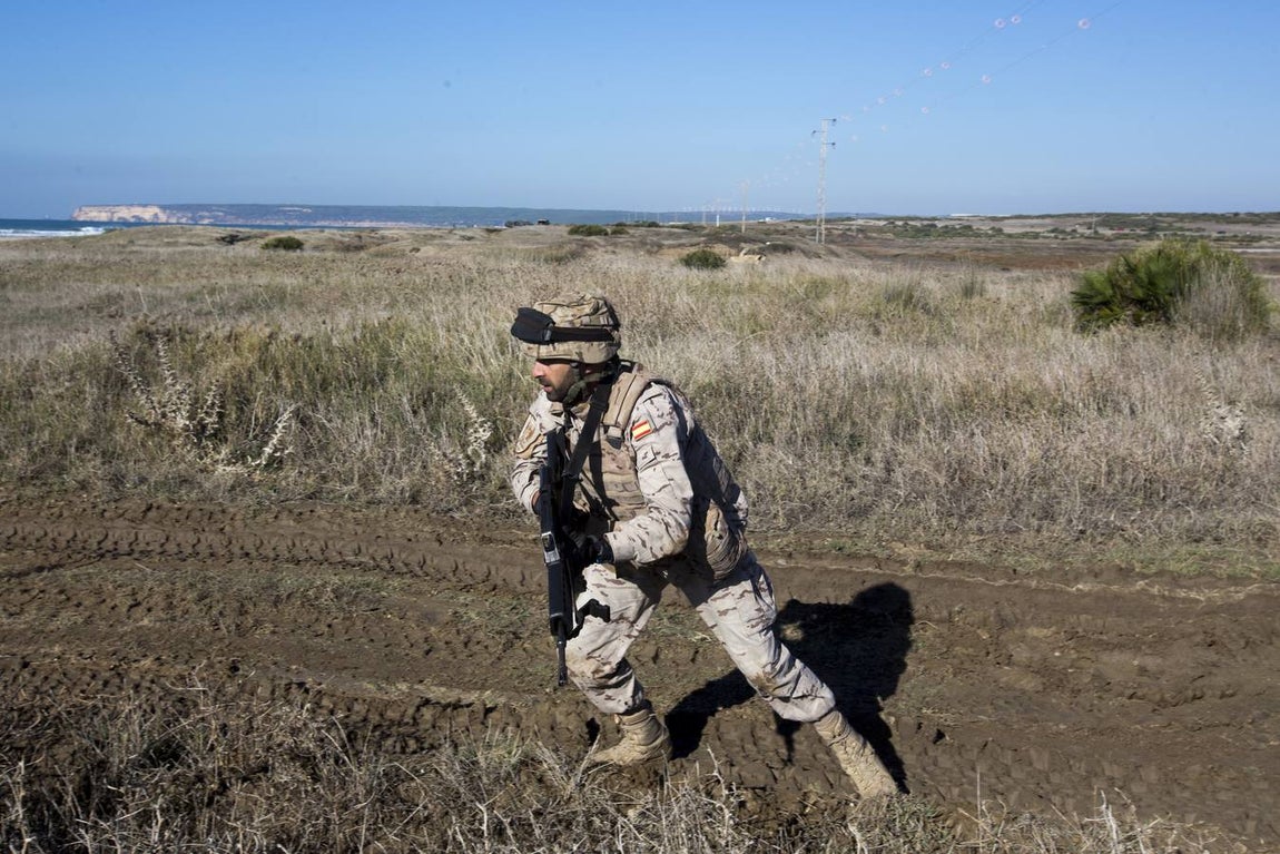 Dentro del ejercicio Marfibex de la Armada Española (II)