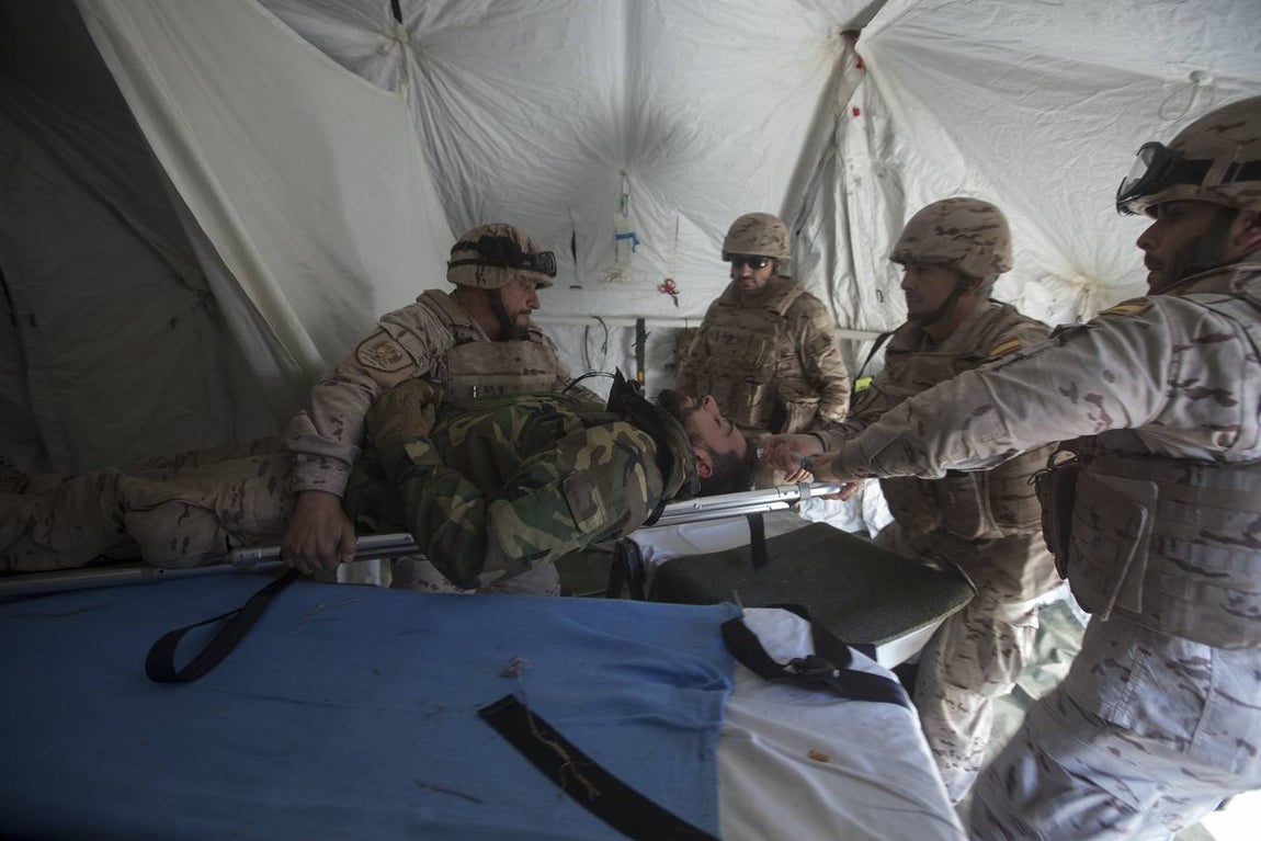 Dentro del ejercicio Marfibex de la Armada Española (II)