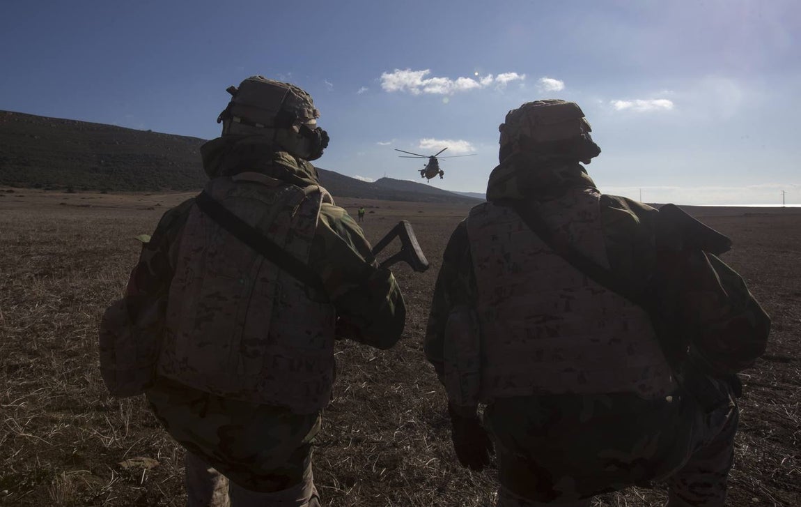 Dentro del ejercicio Marfibex de la Armada Española (II)
