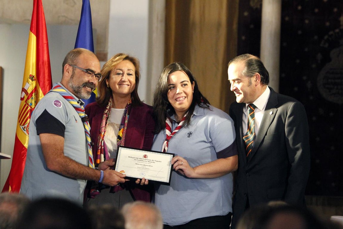 En imágenes: el acto institucional de la Constitución española en Toledo