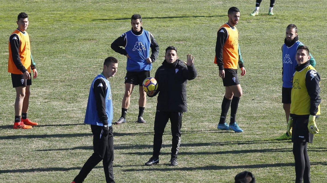 Imágenes del primer día de Jorge Romero como técnico del Córdoba CF