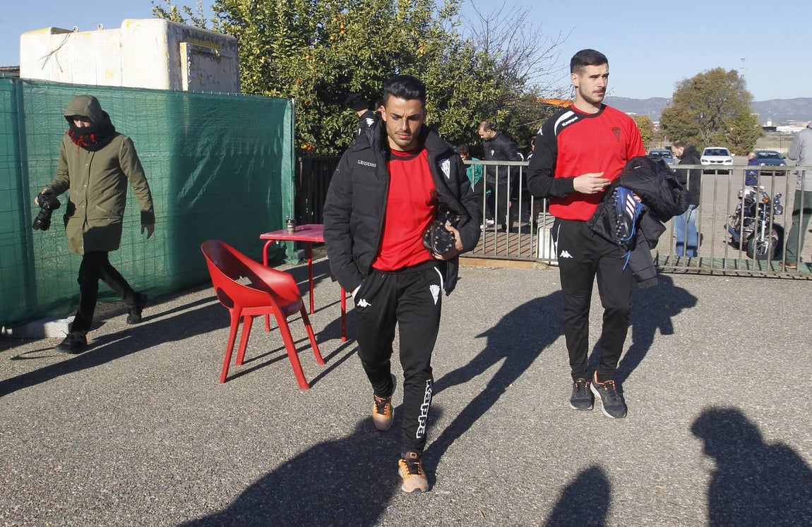 Imágenes del primer día de Jorge Romero como técnico del Córdoba CF
