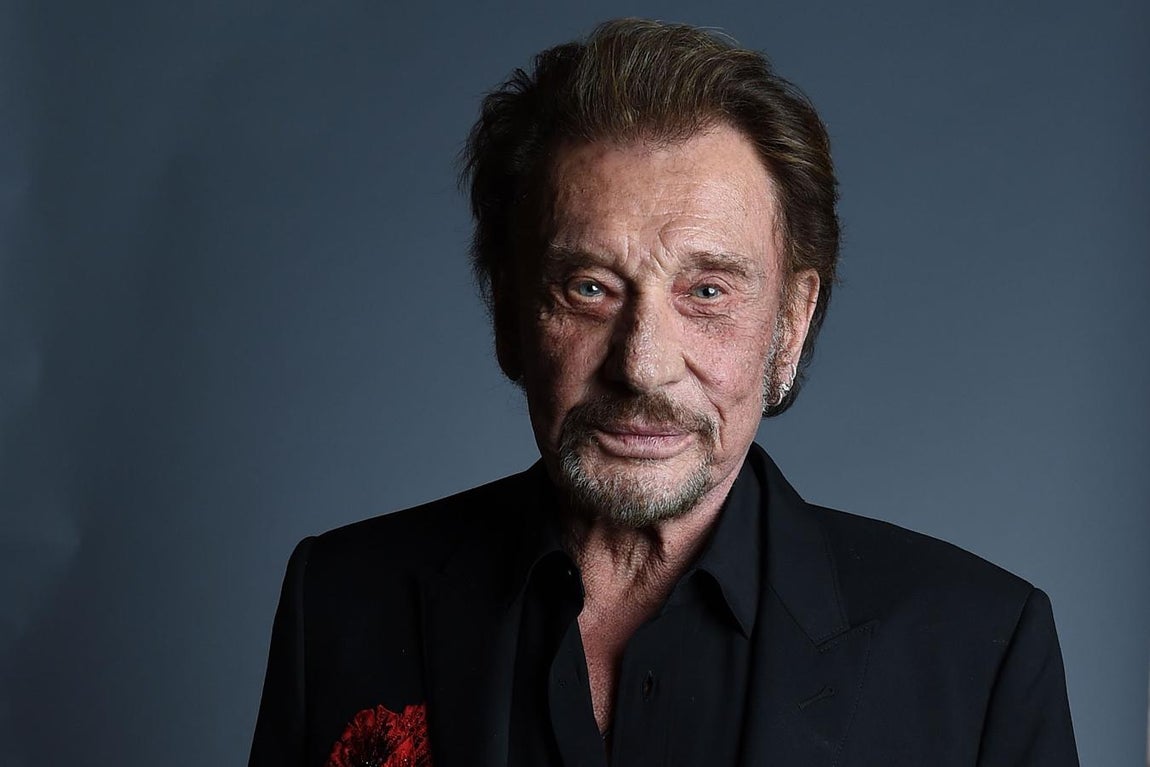 Francia se despertó el 6 de diciembre con la muerte de Johnny Hallyday, el último de los grandes ídolos franceses, autor e intérprete de un largo rosario de canciones, rock, pop, twist, que forman parte de la mitología francófona. Esta imagen se tomó en 2016. 