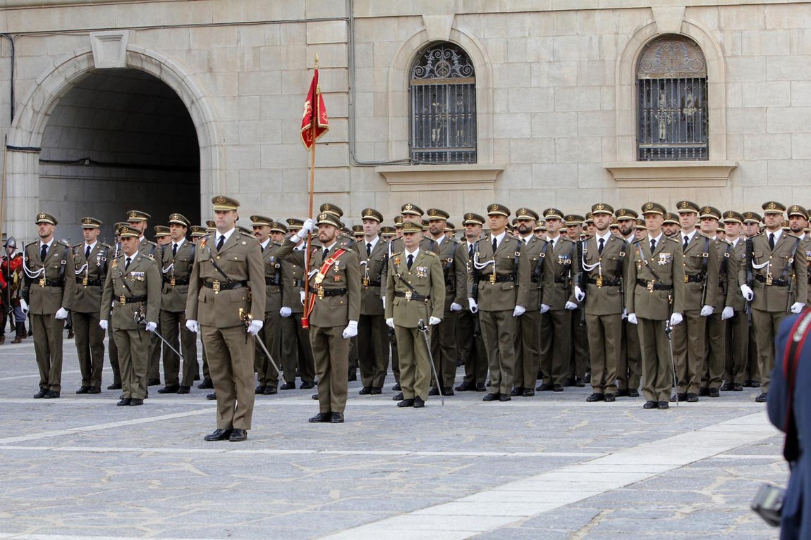 El acto castrense de la Academia de Infantería, en imágenes