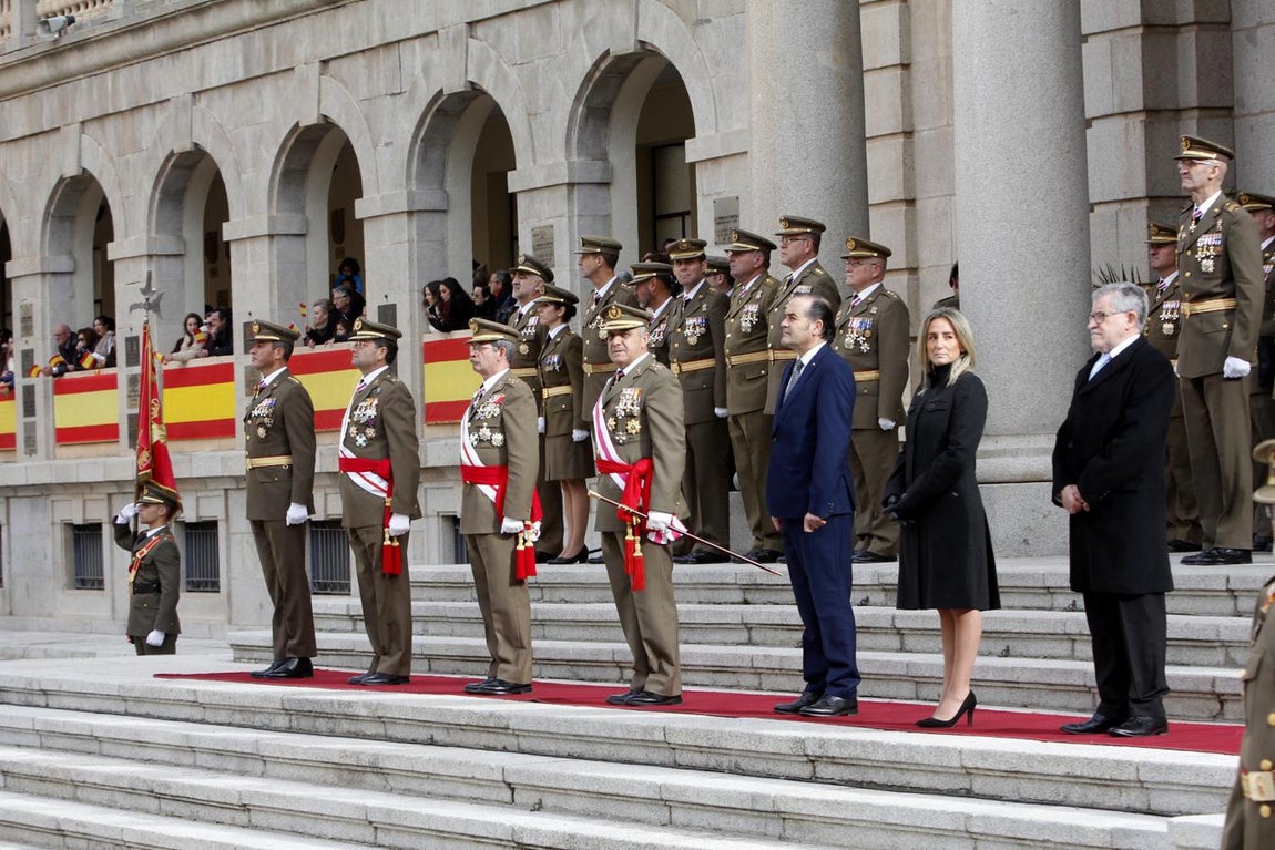 El acto castrense de la Academia de Infantería, en imágenes