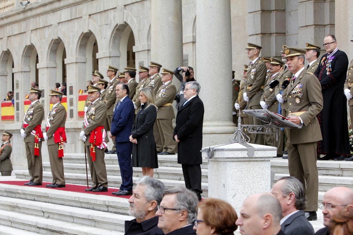 El acto castrense de la Academia de Infantería, en imágenes