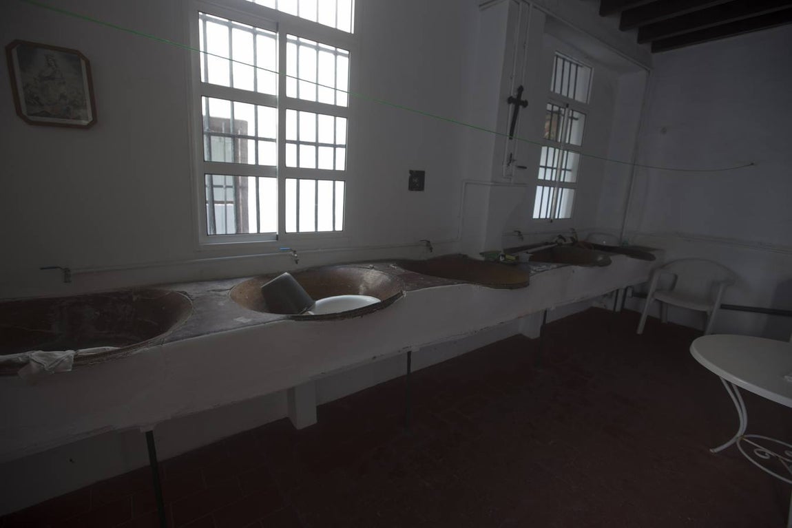 El antiguo lavadero de las Carmelitas Descalzas. 