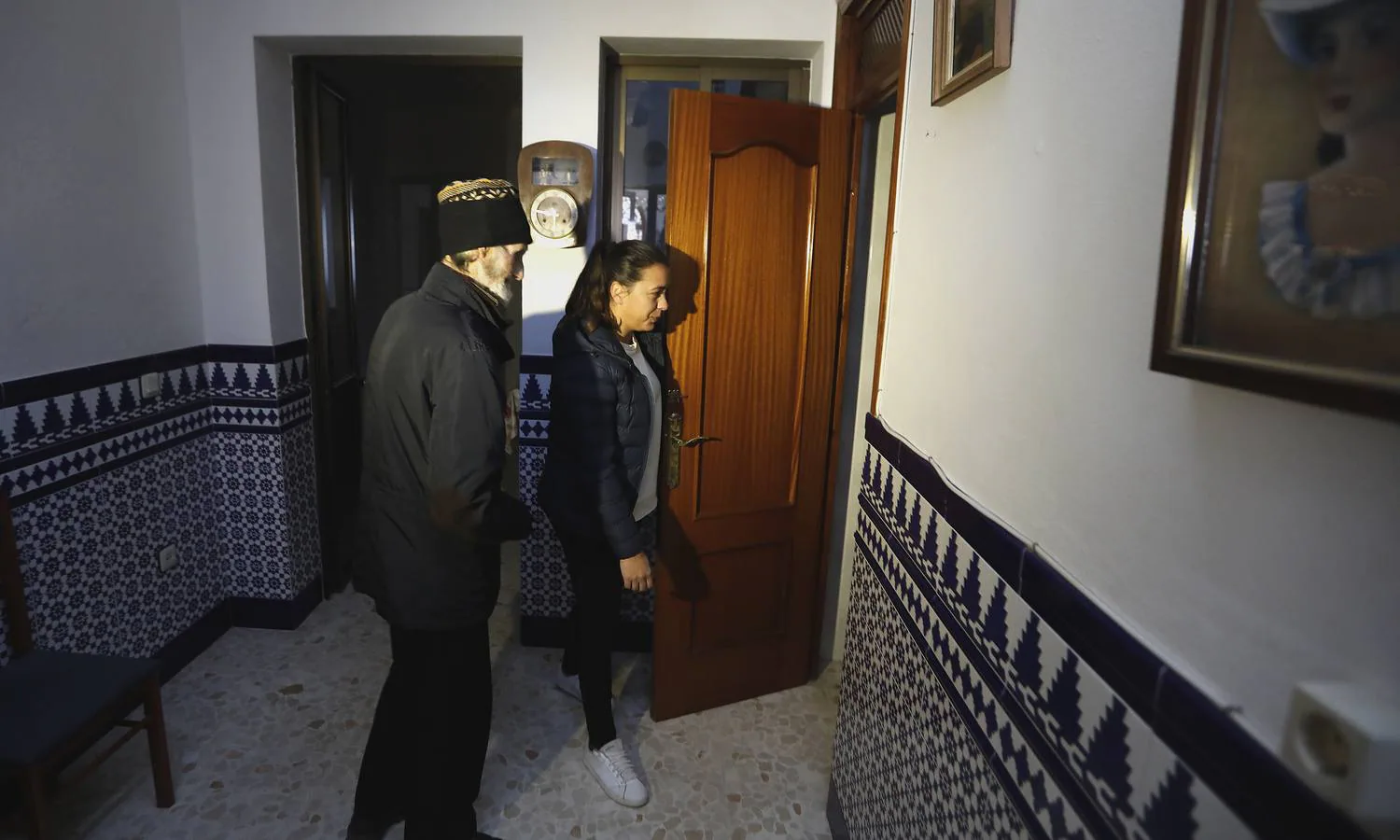 La llegada de Antonio Escobar a su nueva casa en Fuentes de Andalucía