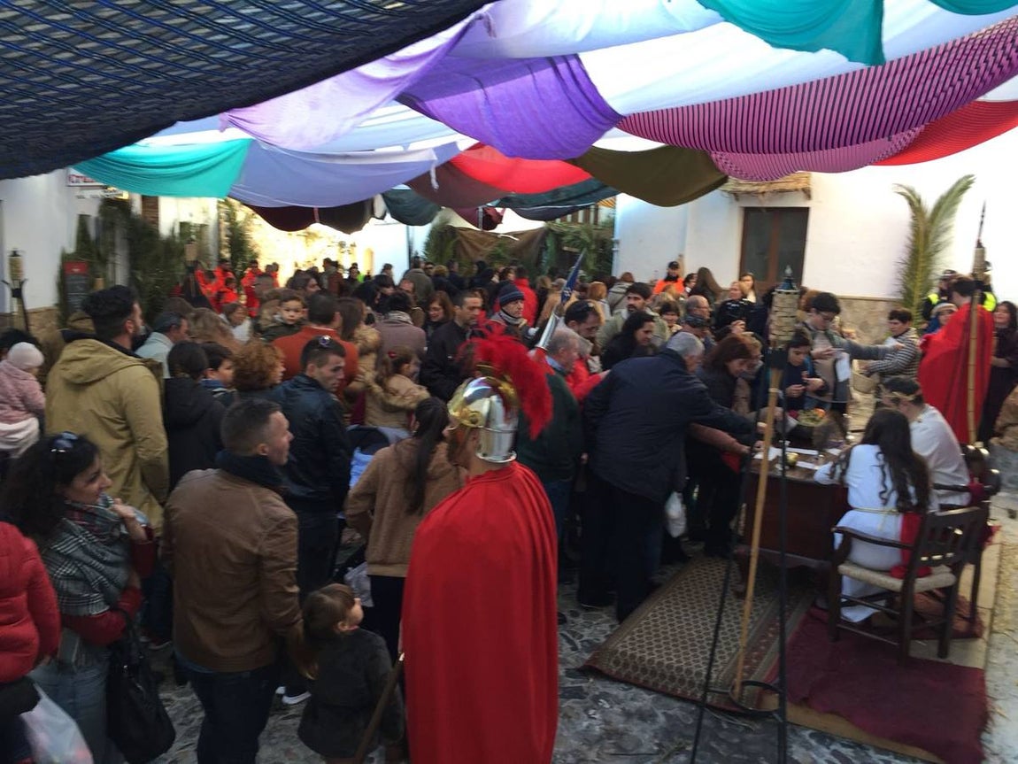 Belen viviente en Medina. 