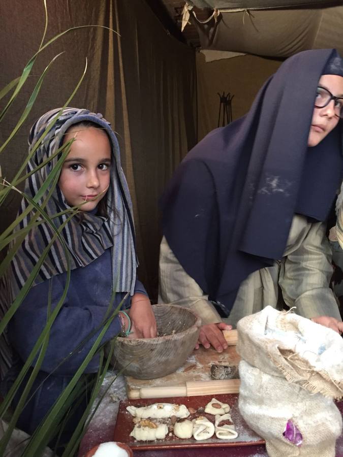 Belen viviente en Medina. 