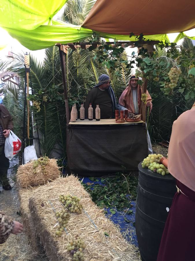 Belen viviente en Medina. 