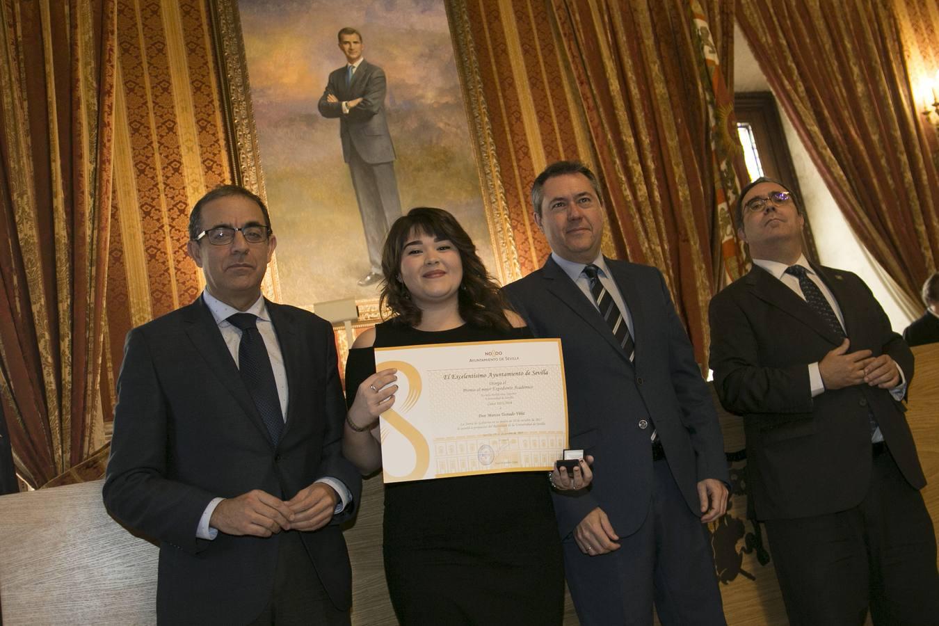 Premios a los mejores universitarios de Sevilla