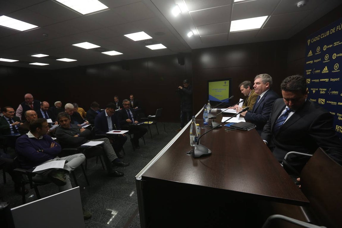 Junta de accionistas del Cádiz