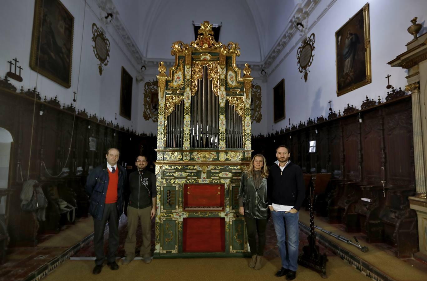 El órgano de Santa Inés vuelve a sonar treinta años después
