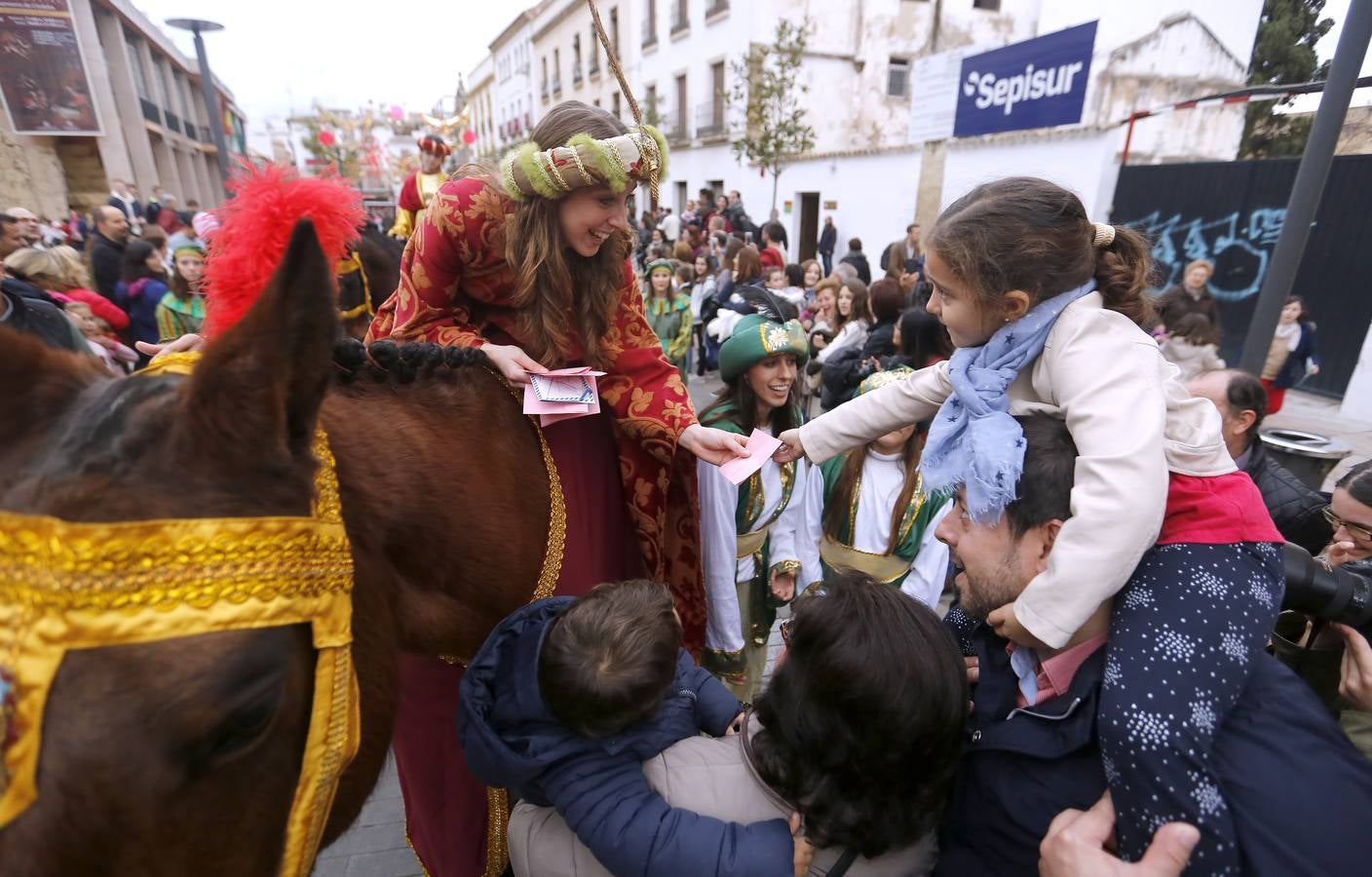 Las mejores imágenes de la visita de la cartera real a Córdoba