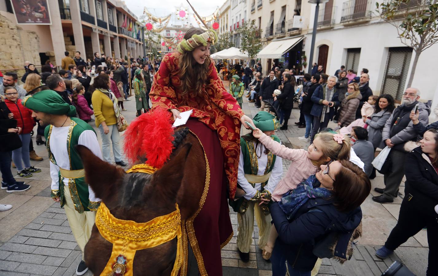 Las mejores imágenes de la visita de la cartera real a Córdoba