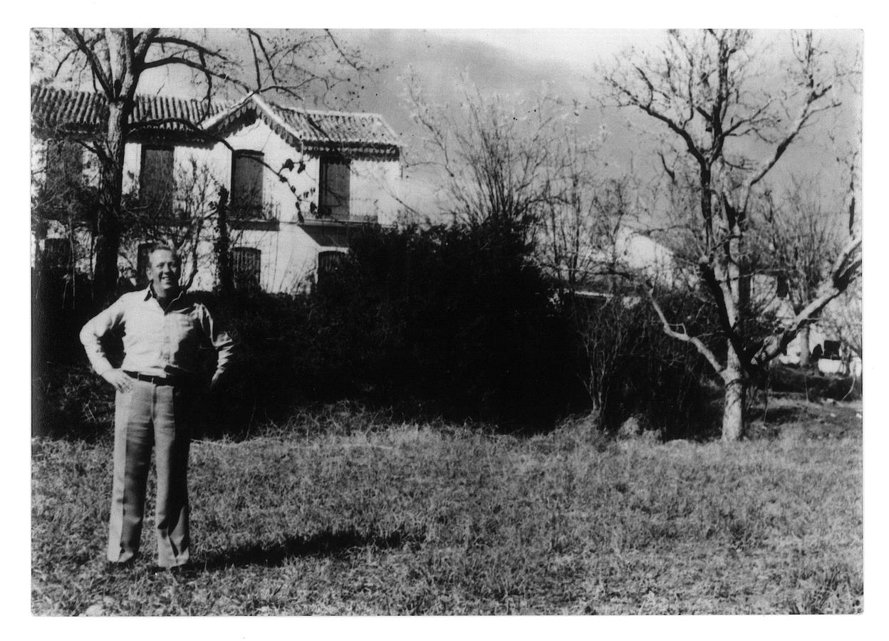 La casa de Ronda donde nació  el 25 de julio de 1929 en una foto de los años 70 del pasado siglo