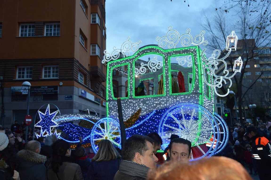 Una de las carrozas que participaron en el desfile de Ciudad Real