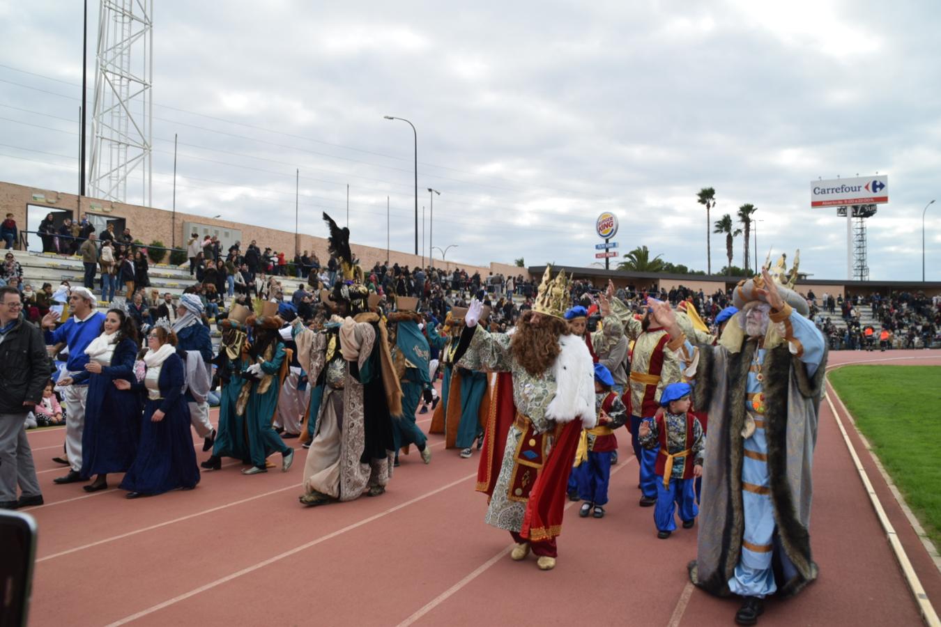 Las Cabalgatas de Reyes de la Bahía, en imágenes