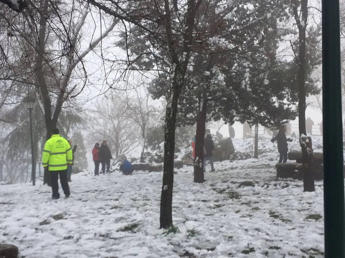 La primera nevada del año en Córdoba, en imágenes