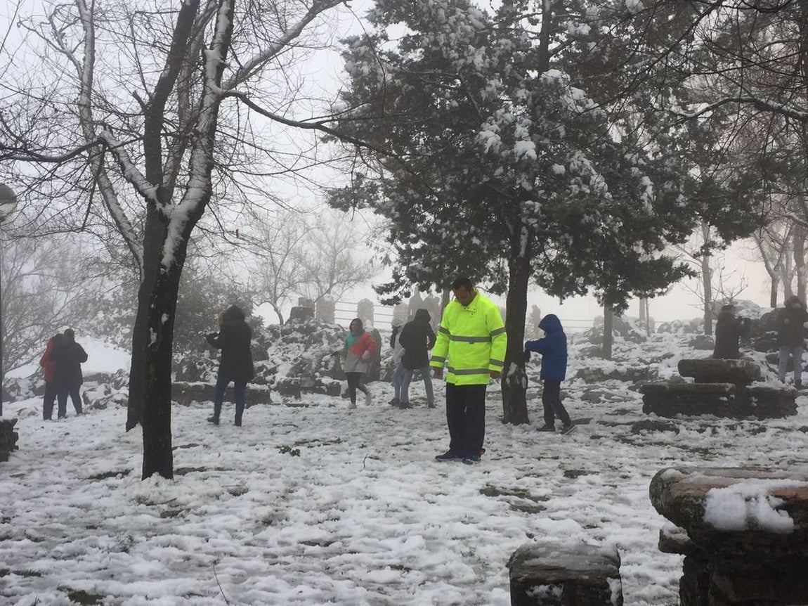 La primera nevada del año en Córdoba, en imágenes
