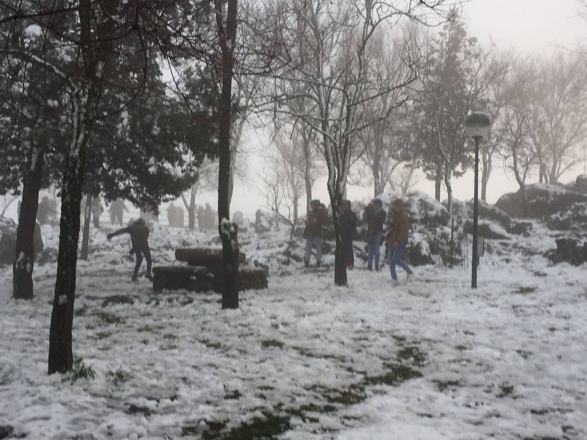 La primera nevada del año en Córdoba, en imágenes