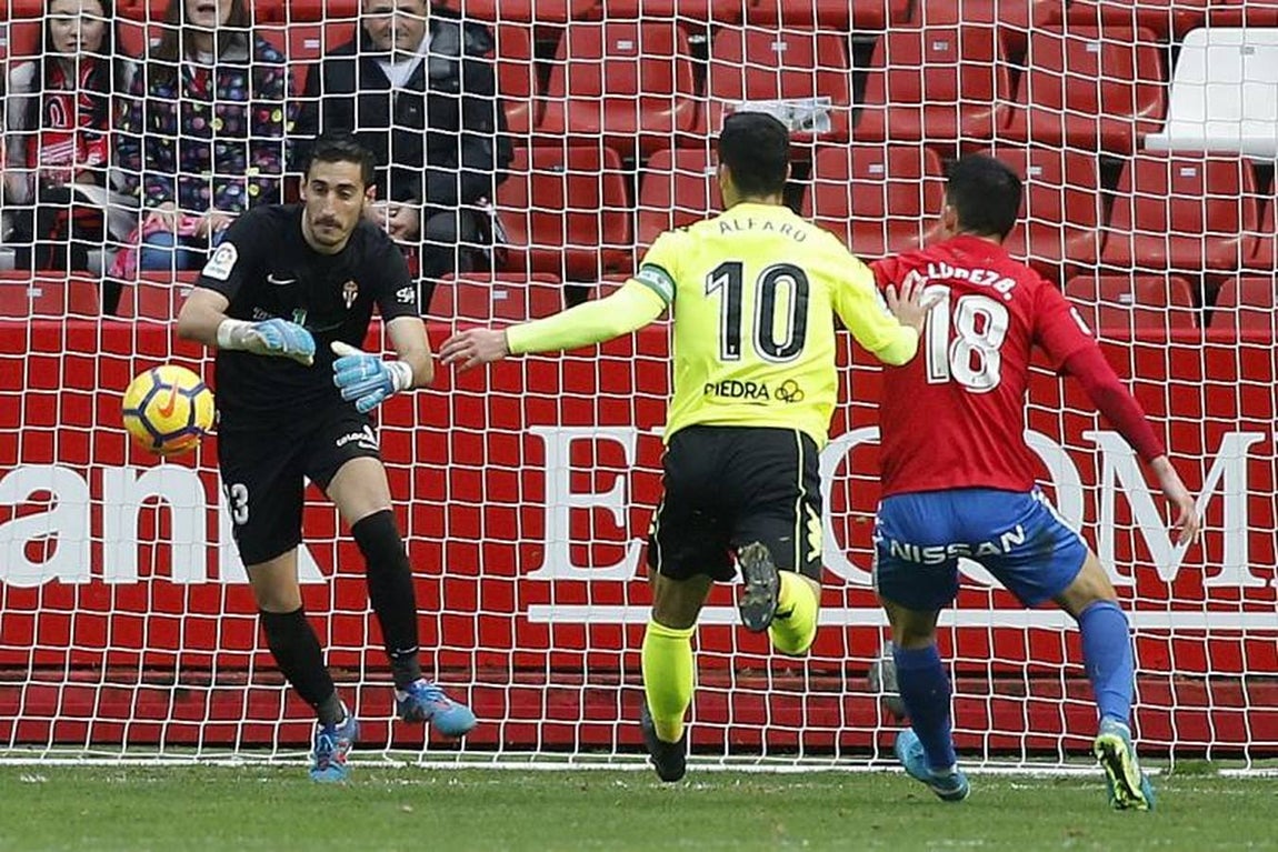 El Sporting de Gijón-Córdoba CF, en imágenes