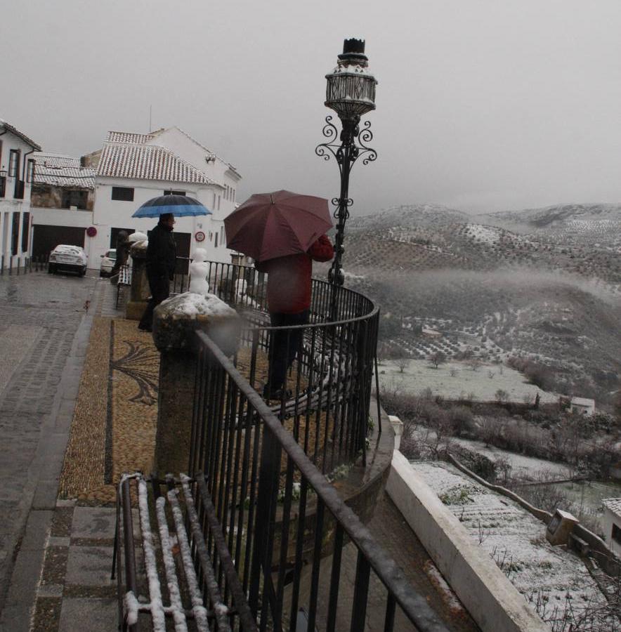 La primera nevada del año en Córdoba, en imágenes