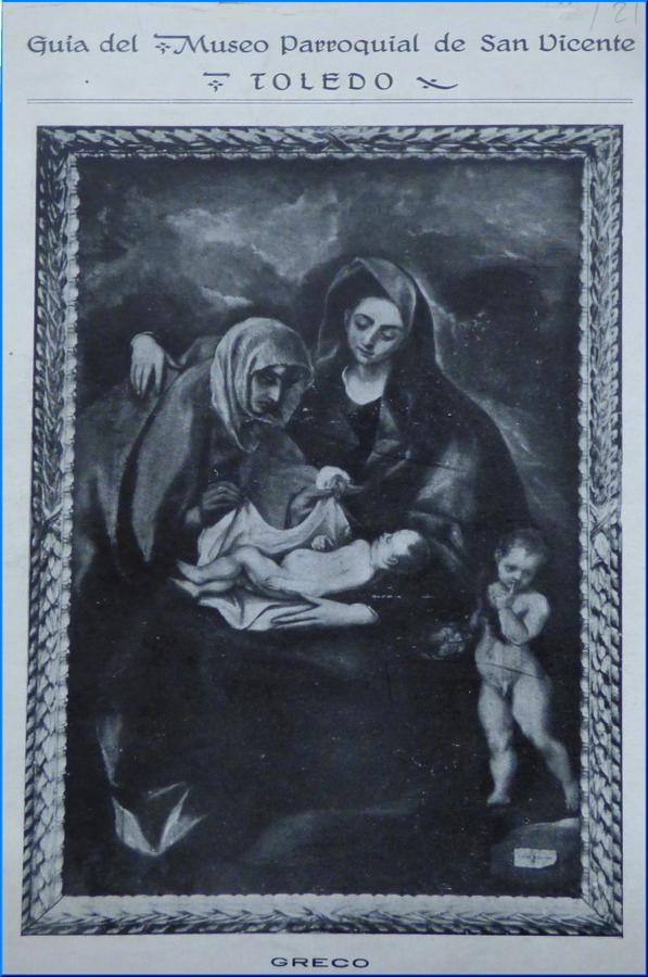 Guía del Museo Parroquial elaborada por Sierra Corella en 1929. 