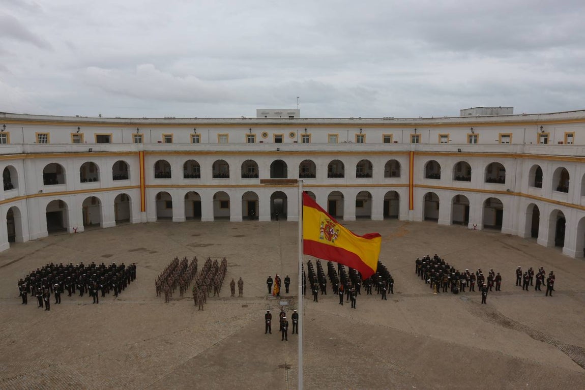 Despedida en el Tercio de Armada a los infantes de Marina que parten a Mali
