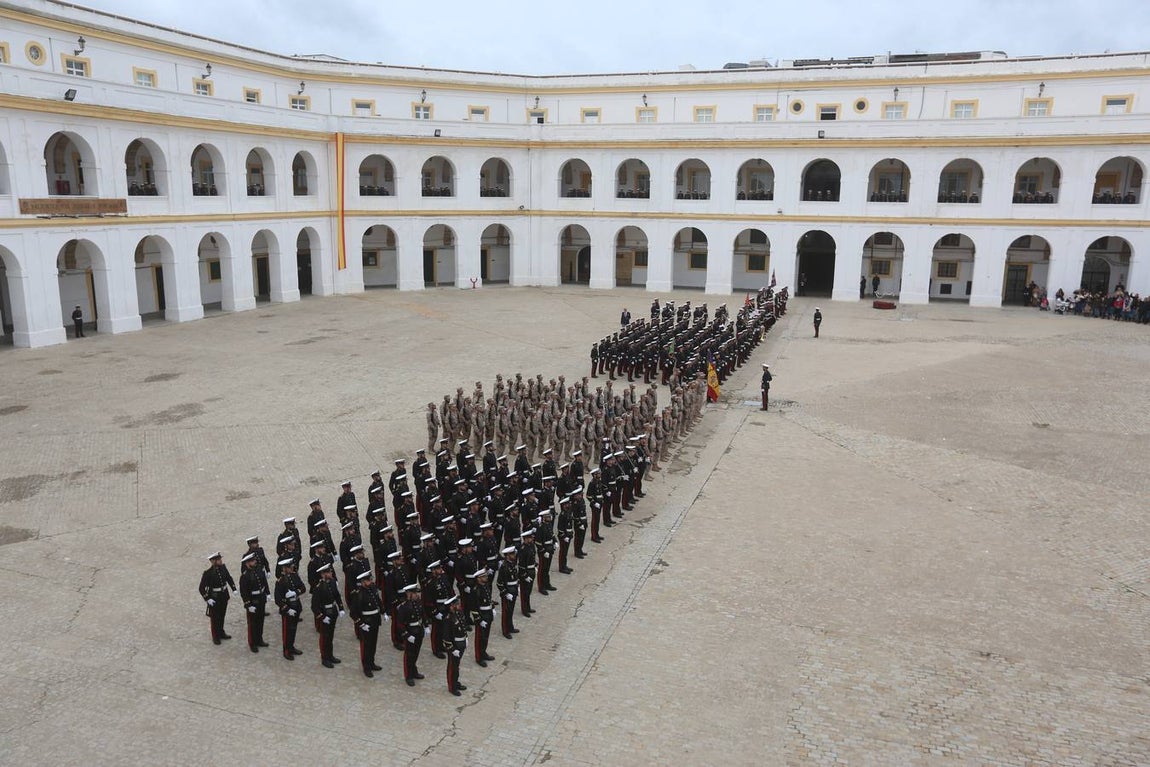 Despedida en el Tercio de Armada a los infantes de Marina que parten a Mali