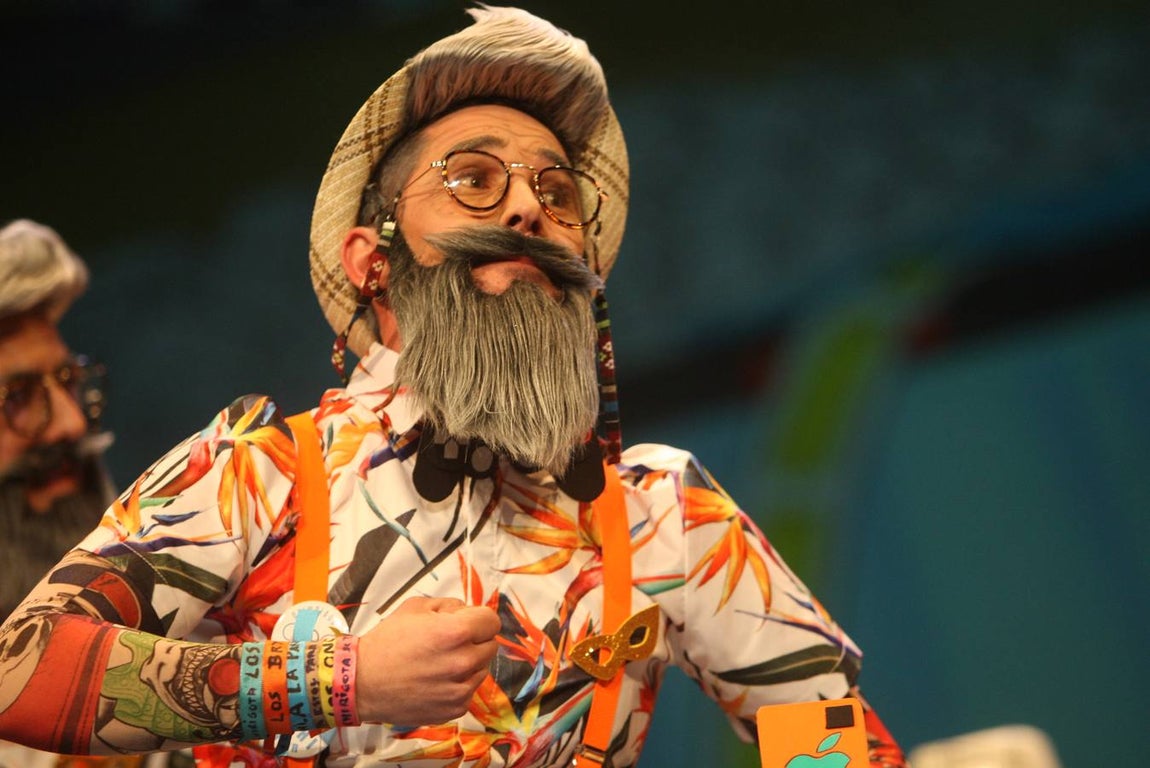 FOTOS: Chirigota Regreso del futuro en Preliminares. Carnaval de Cádiz 2018