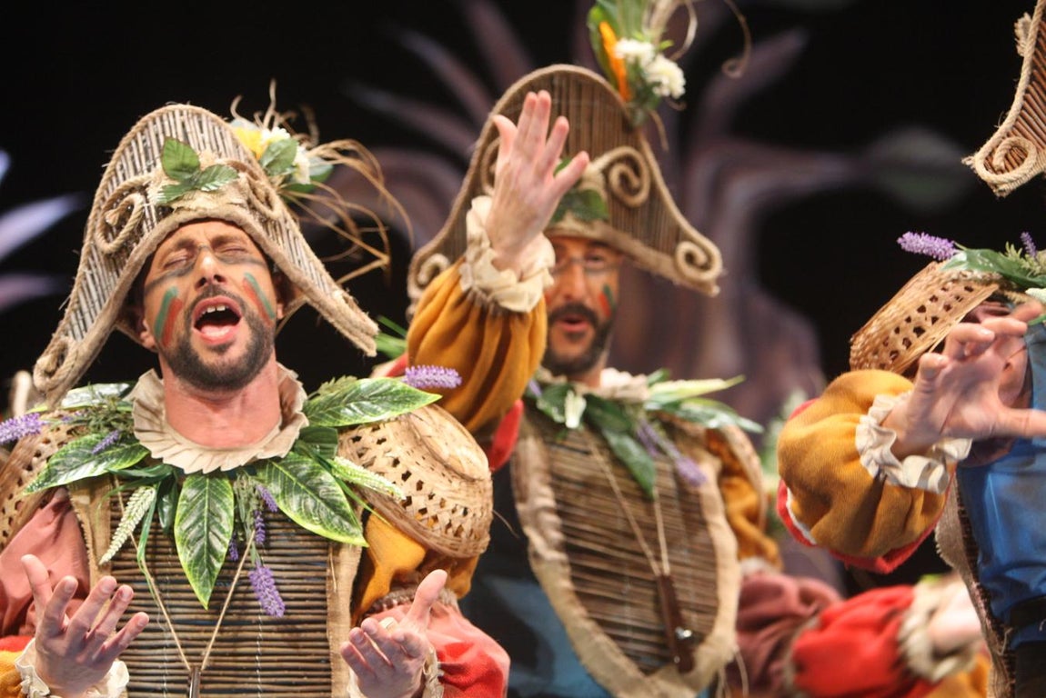 FOTOS: comparsa Se busca valientes preliminares COAC 2018