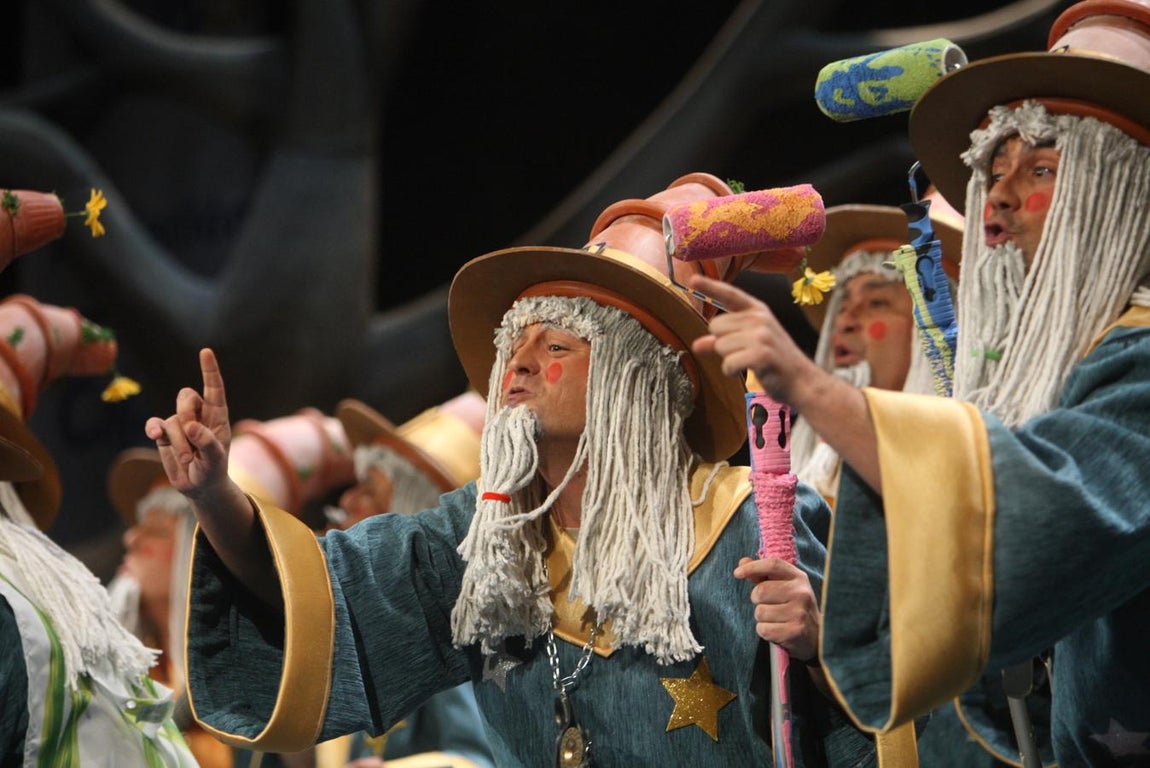 FOTOS: chirigota &#039;Los brujos titis&#039; en el COAC 2018